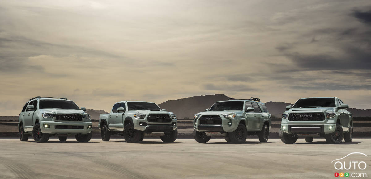 Les versions TRD Pro Lunar Rock de Toyota pour 2021